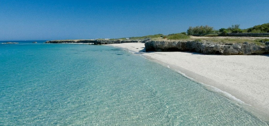 Spiaggia di sabbia salento